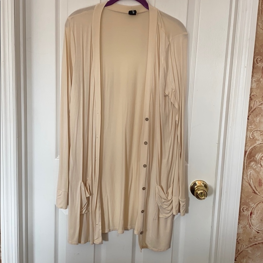 A&D Essential Cardigan Button Front BUTTERY SOFT
